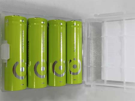 1.5V 3000mAh AA 耐時5號二硫化亞(ya) 鐵鋰電池產(chan) 品實拍