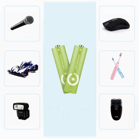 1.5V 3000mAh AA 耐時5號二硫化亞(ya) 鐵鋰電池應用領域