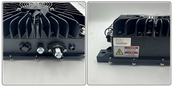 風冷式 3.3KW72V 車載充電機 電動車充電器實物圖