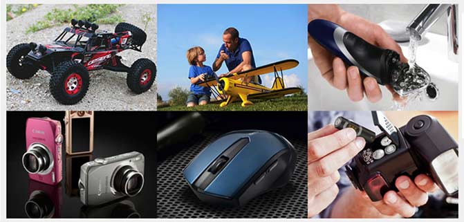 耐時1.5V FR6/FR03一次性鋰鐵電池適用範圍