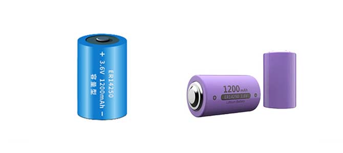 ER14250 1/2AA 3.6V設備儀(yi) 器PLC鋰電池 鋰亞(ya) 硫酰氯電池 鋰亞(ya) 電池
