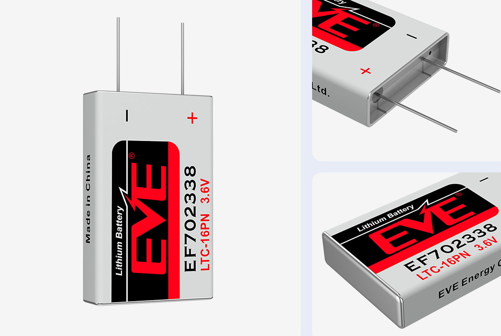 EVE EF702338 LTC - 16PN 3.6V 1600mAh亞(ya) 硫酰氯鋰電池詳情