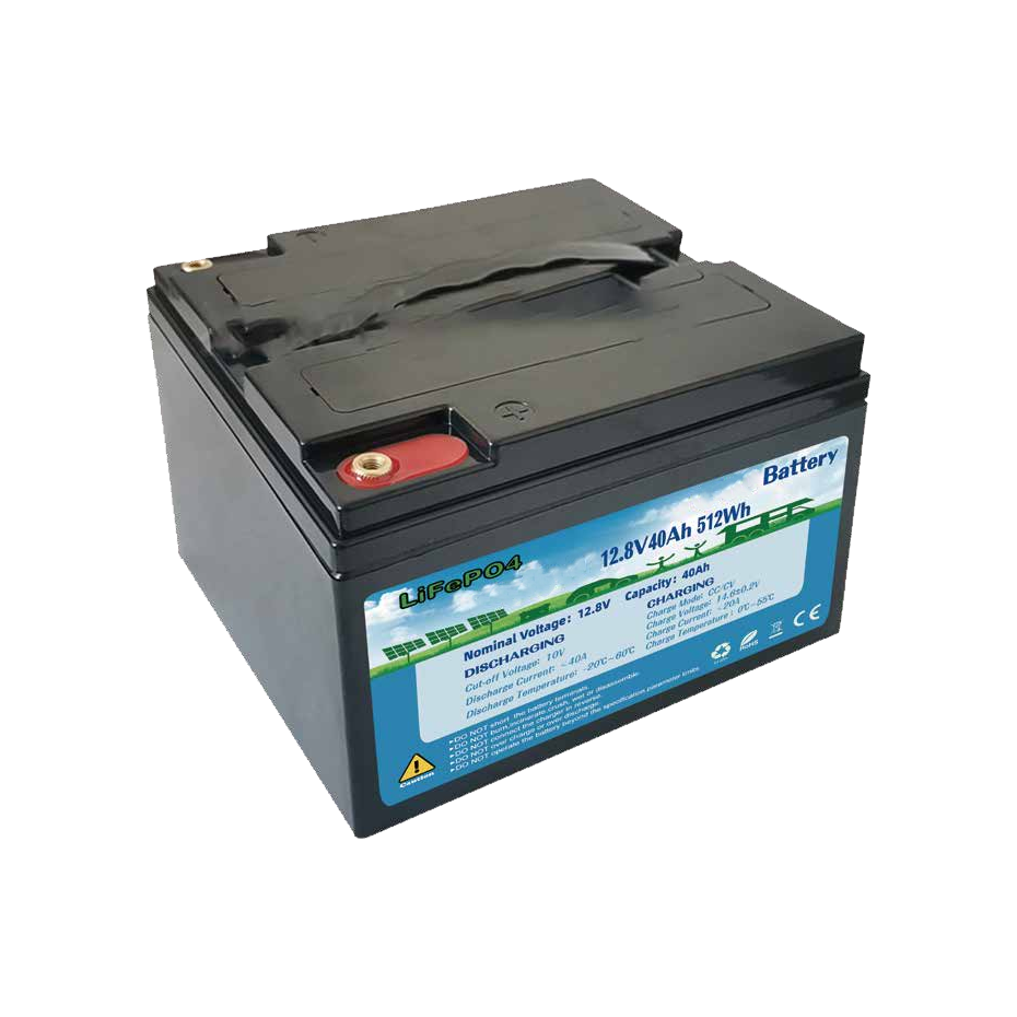 工商業儲能電池12V 40Ah太陽能光伏發電係統磷酸鐵鋰電池