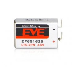 ​EVE EF651625 3.6V750mAh鋰亞硫酰氯不可充電鋰電池 方形鋰亞電池